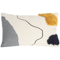 Arlo Abstract Tufted Cushion Cover