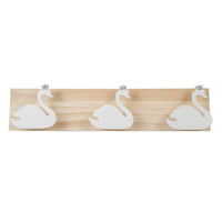 Nordic Decorative Wooden Hook Plaque