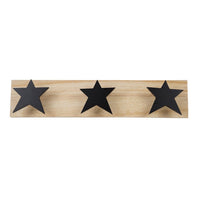 Nordic Decorative Wooden Hook Plaque