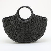 Handwoven Paper Yarn Basket Bag