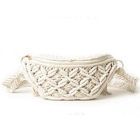 Handwoven Cotton Macramé Bum Bag