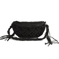 Handwoven Cotton Macramé Bum Bag