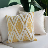 Dila Handwoven Tufted Cushion Cover