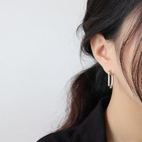 Oval Hinged Hoops