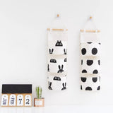 Monochrome Hanging 3 Pocket Storage