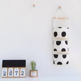 Monochrome Hanging 3 Pocket Storage