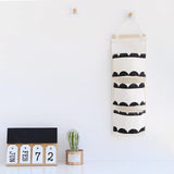 Monochrome Hanging 3 Pocket Storage