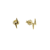 Lightning Bolt Stud Earrings