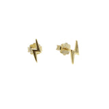 Lightning Bolt Stud Earrings