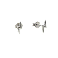 Lightning Bolt Stud Earrings