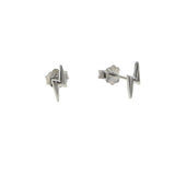 Lightning Bolt Stud Earrings