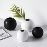 Monochrome Spherical Vase
