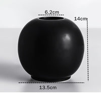 Monochrome Spherical Vase
