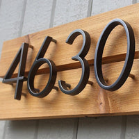 Floating House Number / Letter