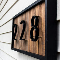 Floating House Number / Letter