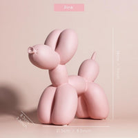 Pastel Resin Balloon Dog