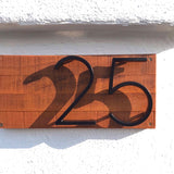 Floating House Number / Letter