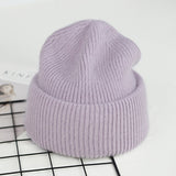 Wool Blend Beanie Hat