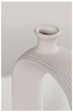 Textured Oval Bottle Vase