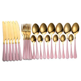 24 Piece Stainless Steel Cutlery Set