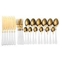 24 Piece Stainless Steel Cutlery Set