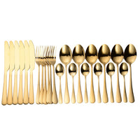 24 Piece Stainless Steel Cutlery Set