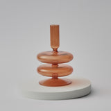 Retro Glass Candle Holder