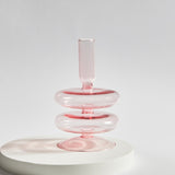 Retro Glass Candle Holder