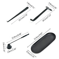 4 Piece Candle Accessory Set