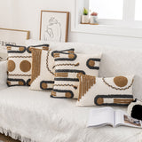 Kofi Geo Tufted Cushion Cover