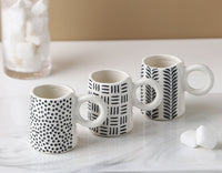 Nordic Hand Painted Expresso Cups