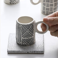 Nordic Hand Painted Expresso Cups