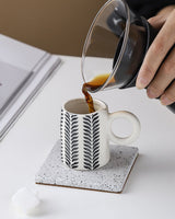 Nordic Hand Painted Expresso Cups