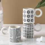 Nordic Hand Painted Expresso Cups