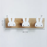 Nordic Decorative Wooden Hook Plaque