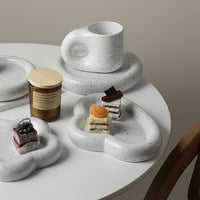 Nordic Speckled Ceramic Tray