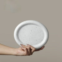 Nordic Speckled Ceramic Tray