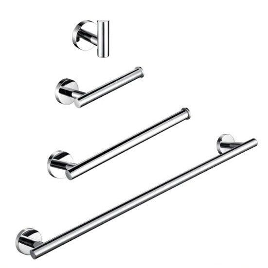 Polished Chrome Stainless Steel Bathroom Accessories