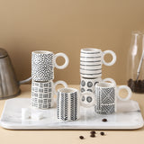 Nordic Hand Painted Expresso Cups