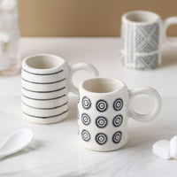 Nordic Hand Painted Expresso Cups