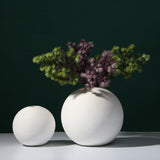 Textured Spherical Vase