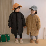 Quilted Mid Length Coat
