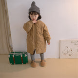 Quilted Mid Length Coat