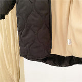 Quilted Mid Length Coat