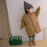 Quilted Mid Length Coat