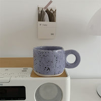 Speckled Round Handle Cup
