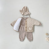 Stripe Quilted Baby Jacket
